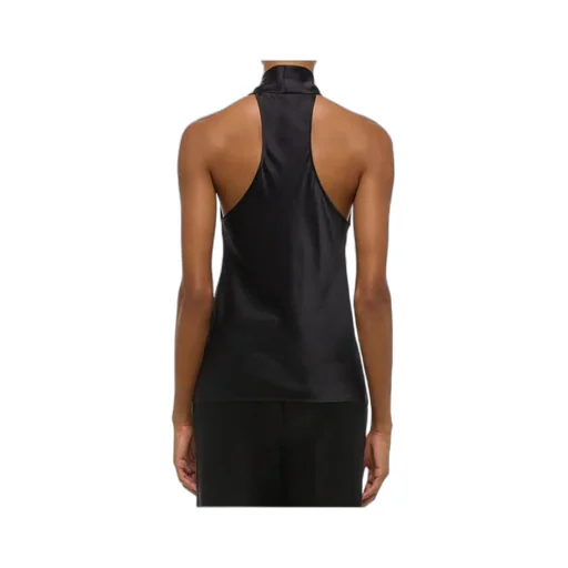 Silk U-Neck Top