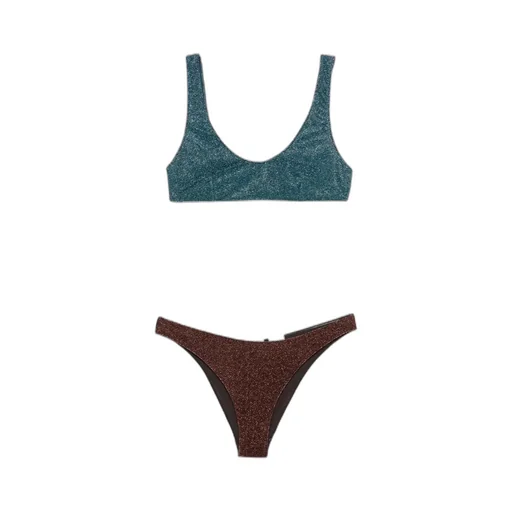 Two-Piece Set Including Cropped Top And Swim Trunks