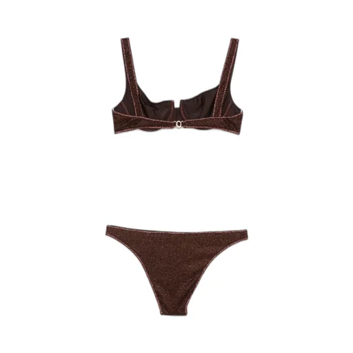 Two-Piece Set Including Cropped Top And Swim Trunks