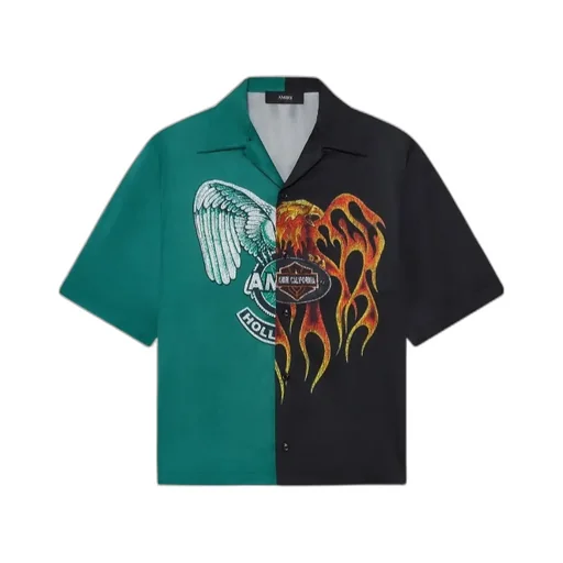Spliced Camp Shirt
