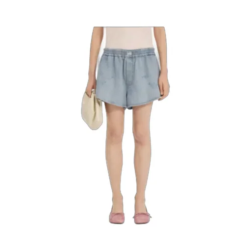 Mm6 Maison Margiela Distressed Elasticated-Waist Shorts