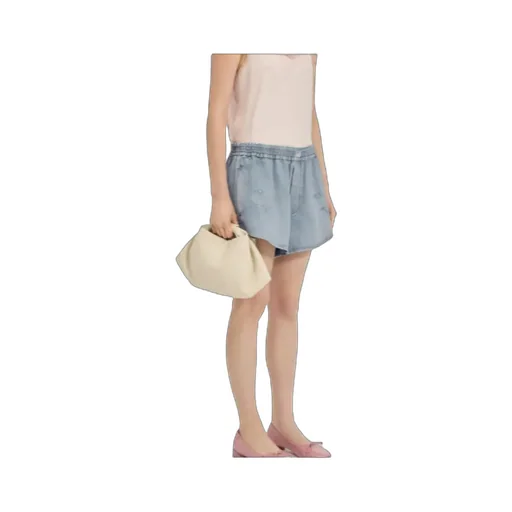 Mm6 Maison Margiela Distressed Elasticated-Waist Shorts