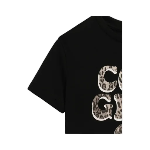 Dolce & Gabbana Kids Terry-Effect Interlock T-Shirt