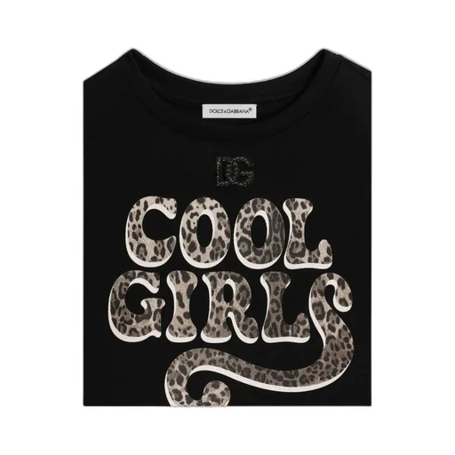 Dolce & Gabbana Kids Terry-Effect Interlock T-Shirt