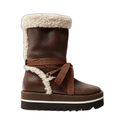 Stella Mccartney Platform Wedge Snow Boots