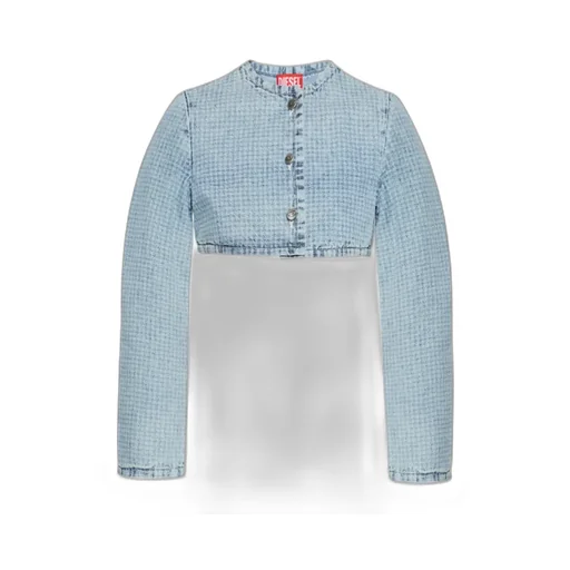 De-Terri-S Button Crop Jacket