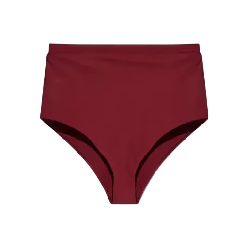 Logo High-Waisted Bikini Bottom
