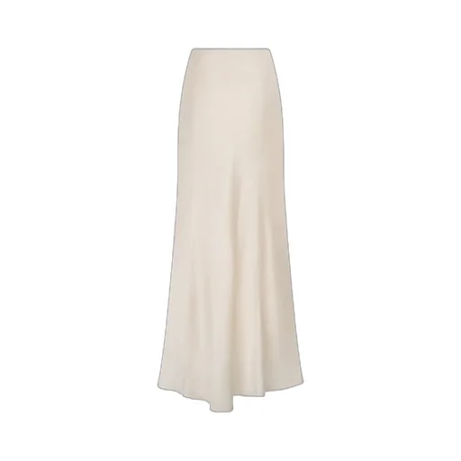Enver Satin Maxi Skirt