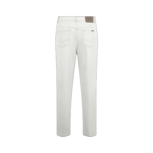 Light-Wash Tapered-Leg Jeans
