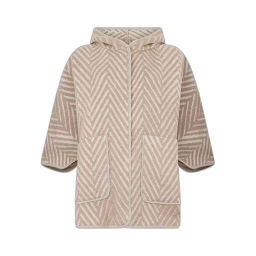 Herringbone Hooded Cape