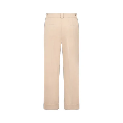 Cropped Straight Trousers
