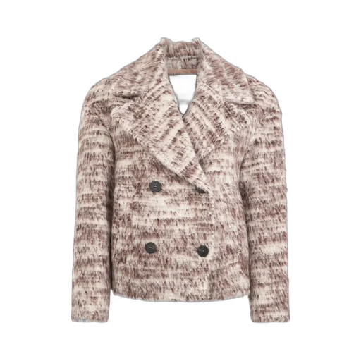 Structured Double-Breasted Blazer