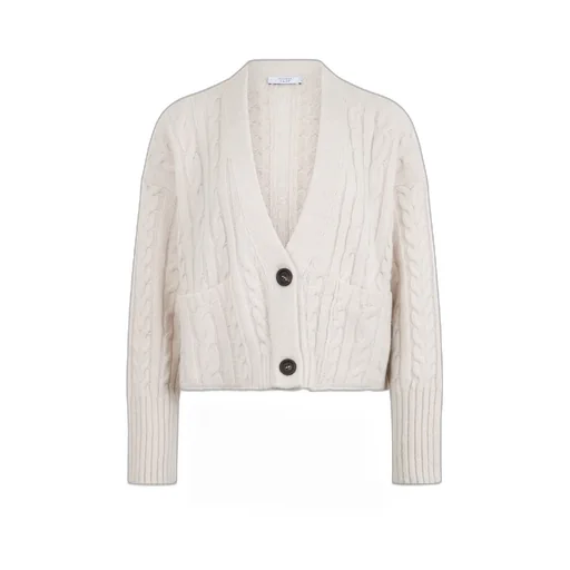 Cable-Knit Crop Cardigan