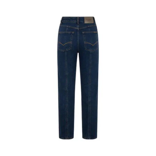 Logo-Appliqué Straight-Cut Jeans