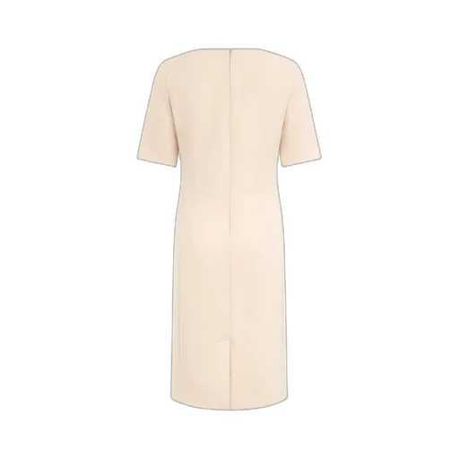 Short-Sleeve Midi Dress