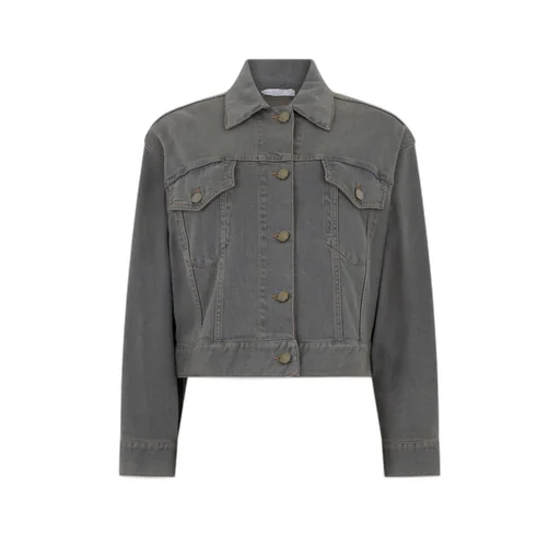 Cropped Denim Jacket