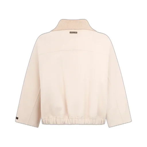 Spread-Collar Virgin Wool Blend Jacket