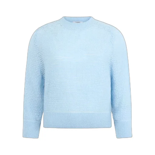 Crew-Neck Waffle-Knit Jumper