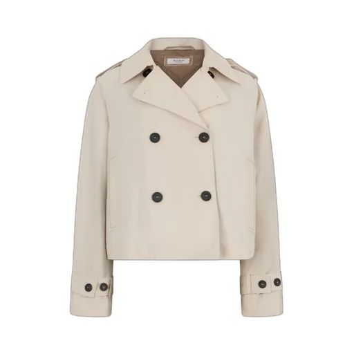 Double-Breasted Trench Jacket