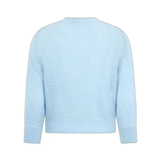 Crew-Neck Waffle-Knit Jumper