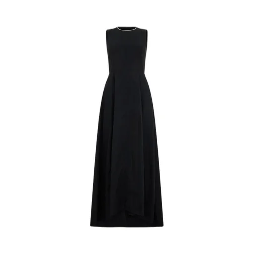 Flared Long Dress