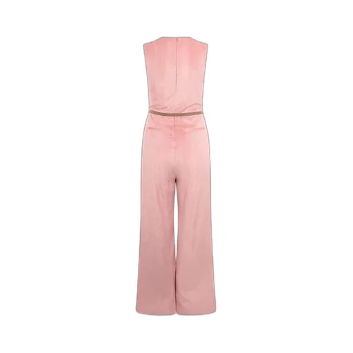 Corduroy Sleeveless Jumpsuit