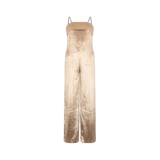 Sleeveless Crushed-Velvet Dress