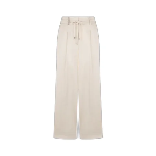 Cropped Satin Wide-Leg Trousers