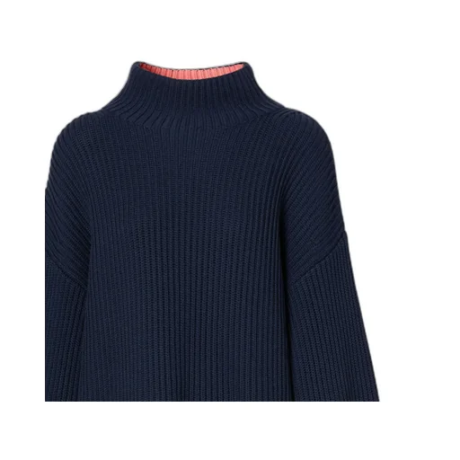 Ribbed-Knit Bell-Sleeve Jumper