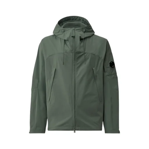 Hooded Long-Sleeved Jacket