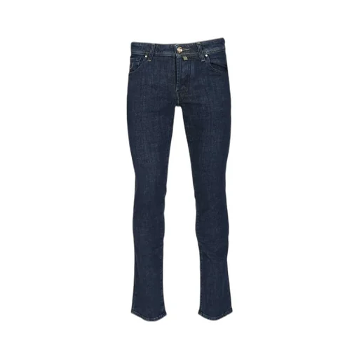 Jacob Cohen Logo Patch Slim Fit Jeans