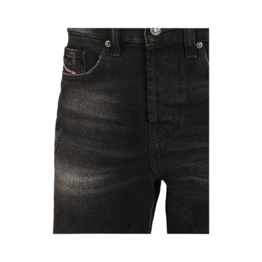 Diesel Wide Leg Denim Jeans
