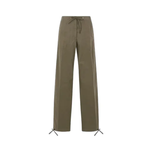 Aspesi Straight-Leg Drawstring Trousers