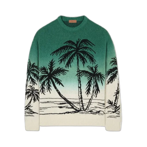 Alanui Wave Bloom Sweater