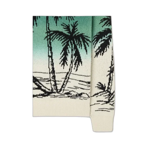 Alanui Wave Bloom Sweater
