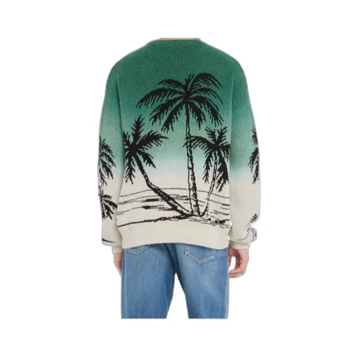 Alanui Wave Bloom Sweater