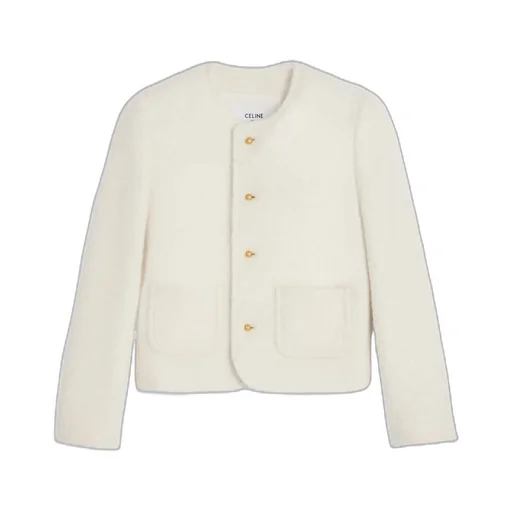 Icone Jacket In Cashmere And Wool Natté