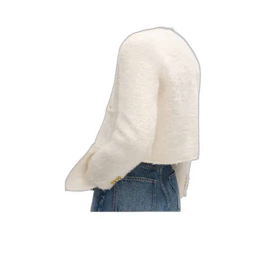 Icone Jacket In Cashmere And Wool Natté