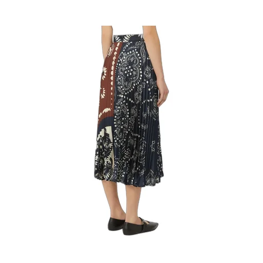 Pleated Midi Skirt