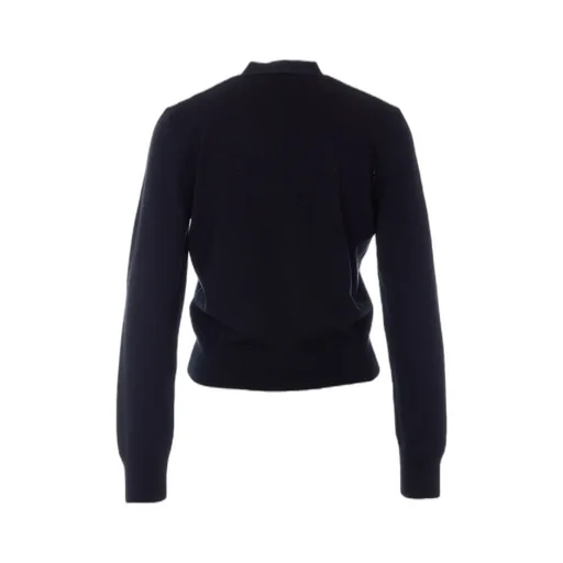 A.P.C. Logo Intarsia Cardigan