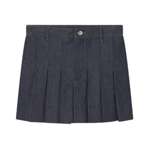A.P.C. Pleated Mini Skirt