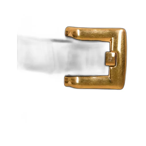 Balmain Buckle Belt Tailored Skirt