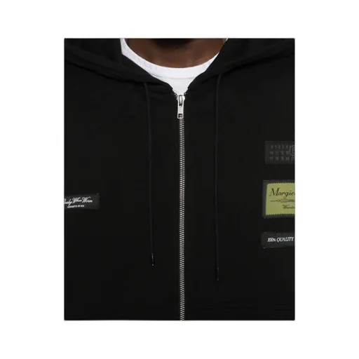 Mm6 Maison Margiela Logo Patch Hoodie