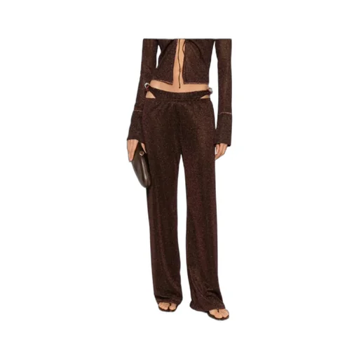 OsÉRee Beaded Detailed Cut Out Trousers