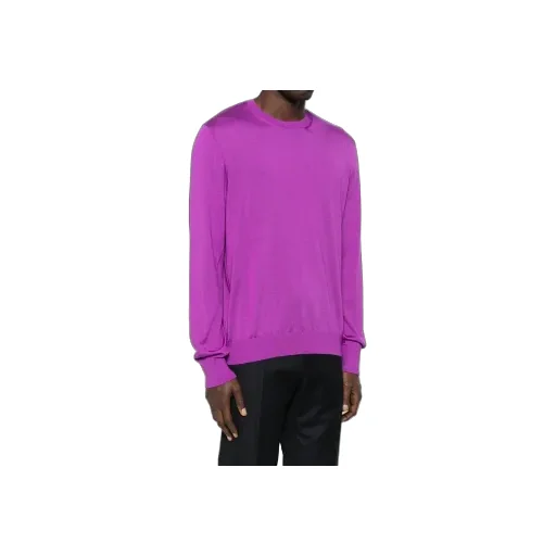 Long-Sleeve Crew-Neck Sweater