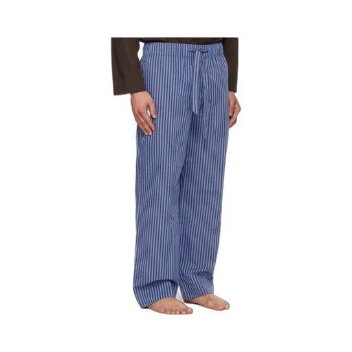 Drawstring Striped Pajama Pants
