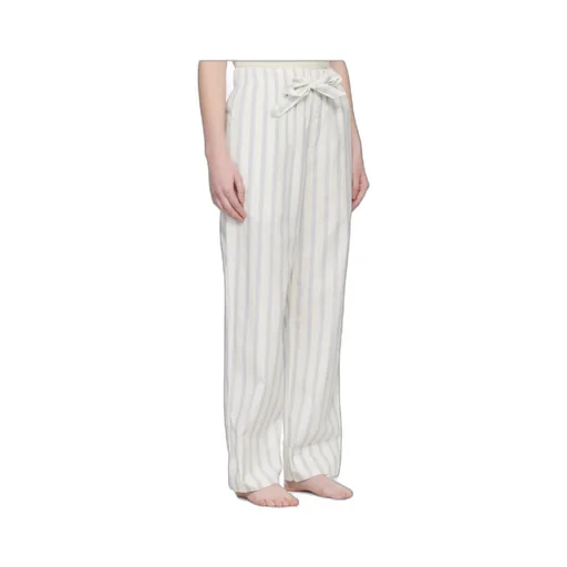 Drawstring Striped Pajama Pants