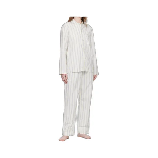Drawstring Striped Pajama Pants