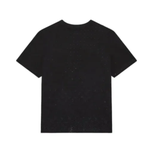 Casablanca Embellished Monogram Logo Short Sleeved T-Shirt