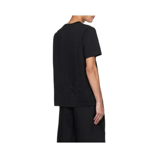 Casablanca Embellished Monogram Logo Short Sleeved T-Shirt